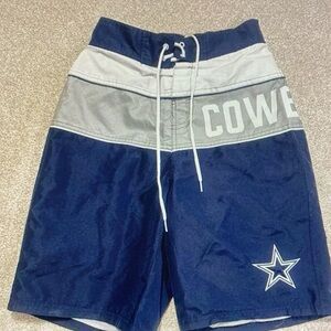 NFL Team Apparel Navy Board Shorts